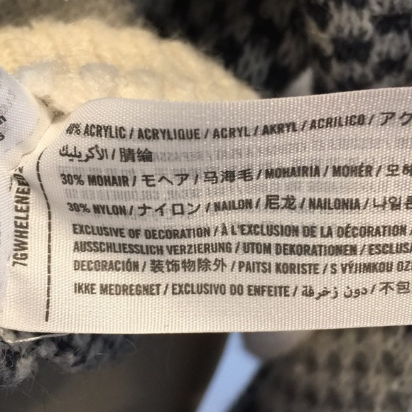 Abercrombie & Fitch plaid sweater Medium - Picture 5 of 5